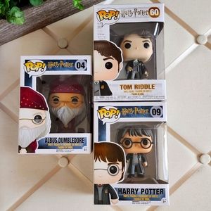 Harry Potter, Tom Riddle, Albus Dumbledore Funko Pop Vinyl Figures
